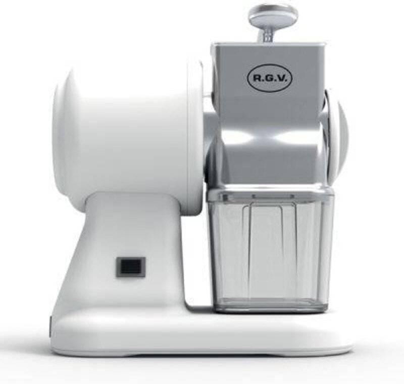 RGV Robusta Junior Elektrische Reibe/Spiralisierer Transparent, Weiß