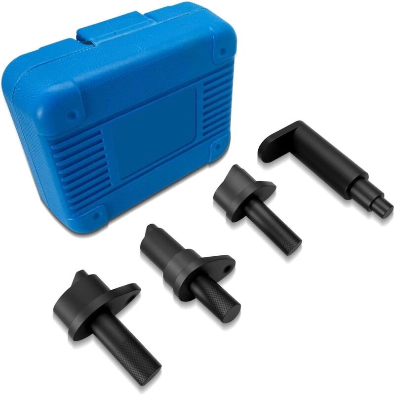 Satz mit 4 Werkzeugen zur Einstellung des Zahnriemens, kompatibel mit Skoda, VW, Seat 1.2L 6V 12V VAG, 1,2 Liter, T10123...