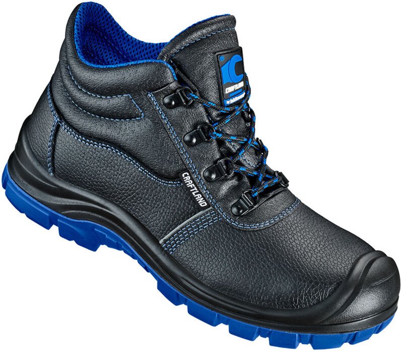 Gr .43 SALDUS SCHNÜRSTIEFEL schwarz SALDUS LACED BOOTS