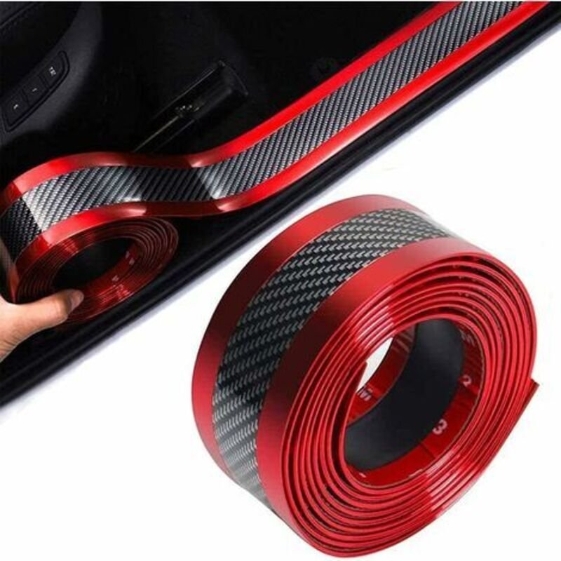 Autoaufkleber aus Kohlefaser – Türschwellenschutz – 1 Stück