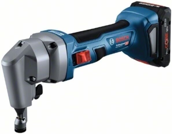 Bosch Akku-Nager gna 18V-16 e, incl. 2x Akku ProCORE 4 Ah, Ladegerät, l-boxx