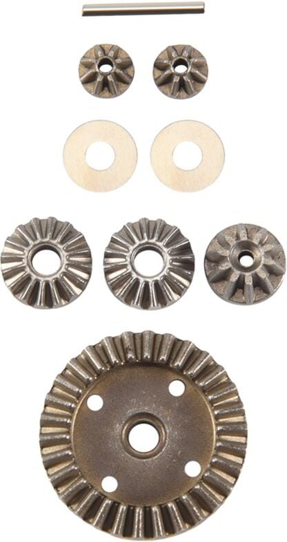 Tlily - Metall-Differential-AntriebsräDer für hbx 16889 16889A 16890 16890A 1601 1602 SG1601 rc Autoteile ZubehöR