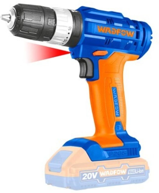 20 V 10 mm Schlagbohrmaschine + 1,5 Ah WADFOW-Akku, WADFOW.