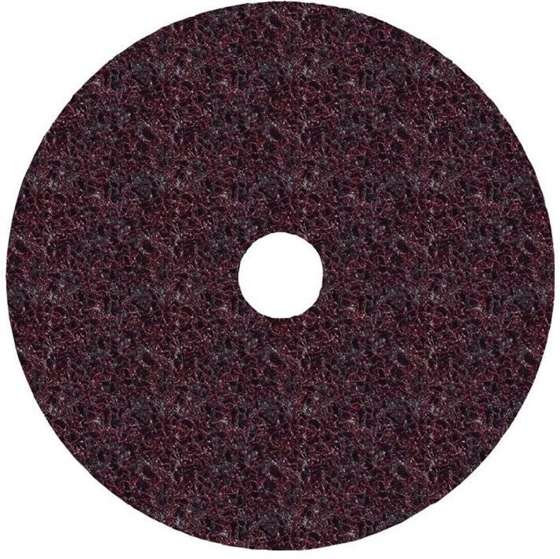 Schleifvliesscheibe Scotch Brite™ SC-DH Ø 178 mm medium rot mit Zentrierung