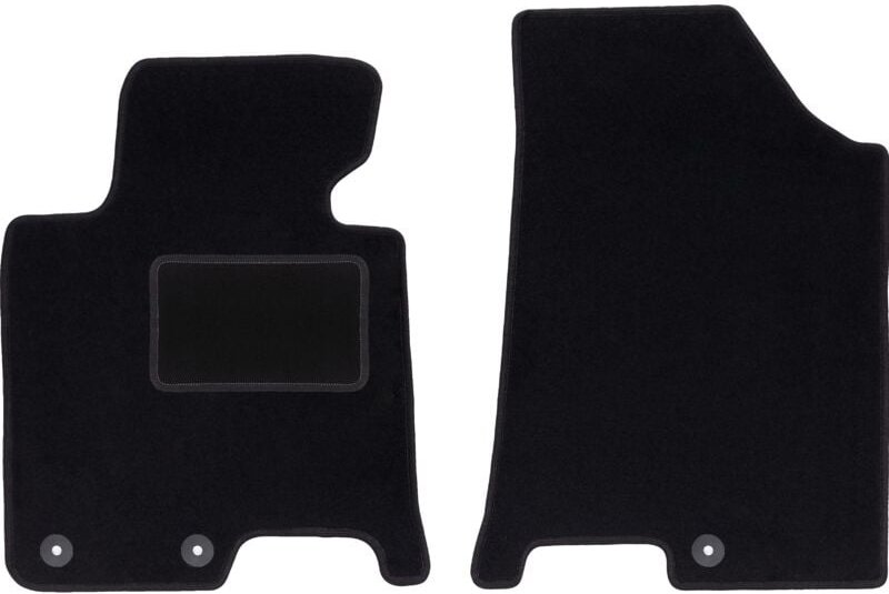 Vordere Matten schwarz für: Hyundai i40 Kombi, Limousine (2011-)