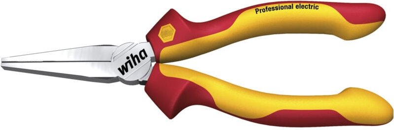 Langbeck-Flachzange Professional electric 160 mm, 6 1/2' (26732) - Wiha