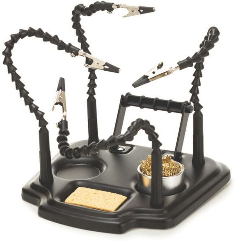 Velleman - Dritte Hand mit 4 Armen und Lötzinnhalter