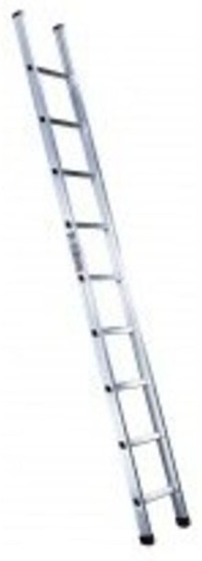 Aluminiumleiter Einfaches Modell 3m - 9 Sprossen - Outifrance