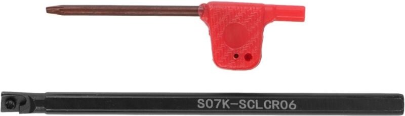 1Pcs sclcr Drehen Werkzeug S07K-SCLCR06 Interne Drehmaschine Bar Langweilig Werkzeuge Wolfram Hartmetall