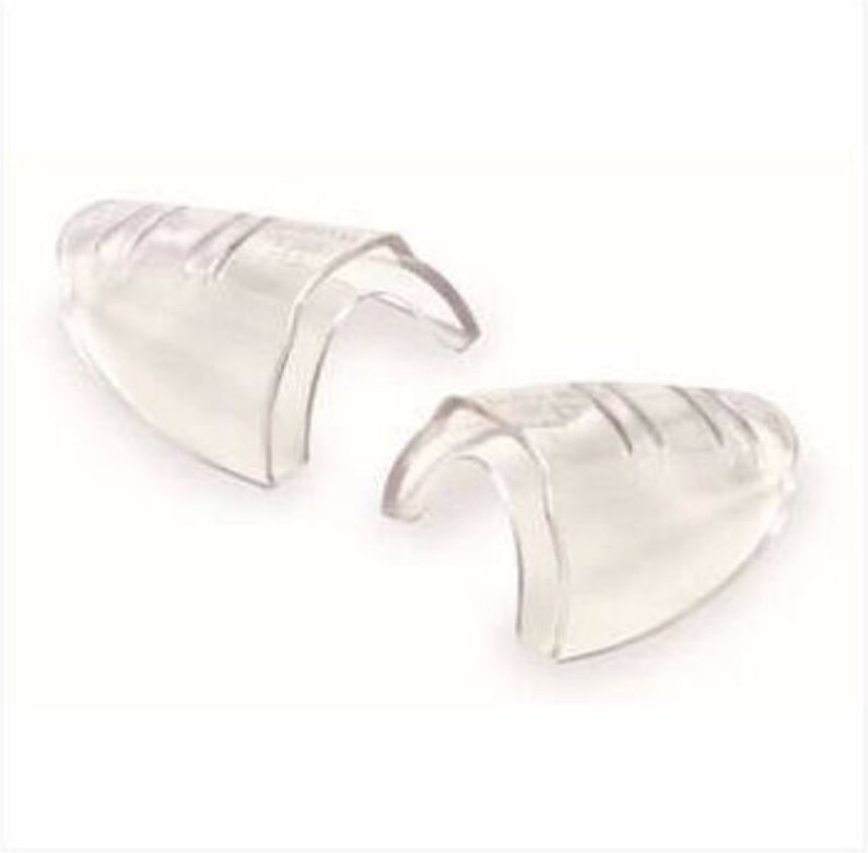 5 × 4,5 × 2 cm, 5er-Packung mit 5 Paar transparenten Seitenschilden für Schutzbrillen – Universeller Seitenschutz