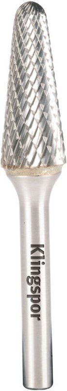 Klingspor HF 100 L Hartmetallfräser, 12,7 x 32 x 6 mm Spezialverzahnung Inox