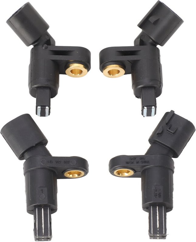4-teiliges ABS-Raddrehzahlsensor-Kit für 1997-2005 mit rechten hinteren Sensoren 1J0927804 1J0927807 470 Empfindlich und...