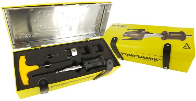 FP - Famag Pumpshank mit Adapter und Vorbohrer