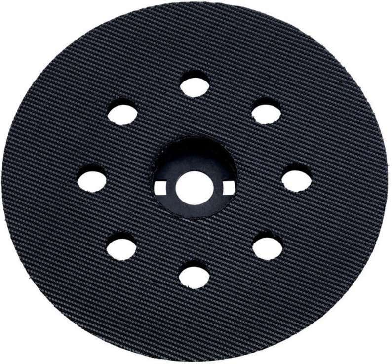 Stützteller 122 mm, gelocht, mittelharte Ausführung, mit Kletthaftung, für sxe 125, für Haft-Schleifblätter (631224000) ...