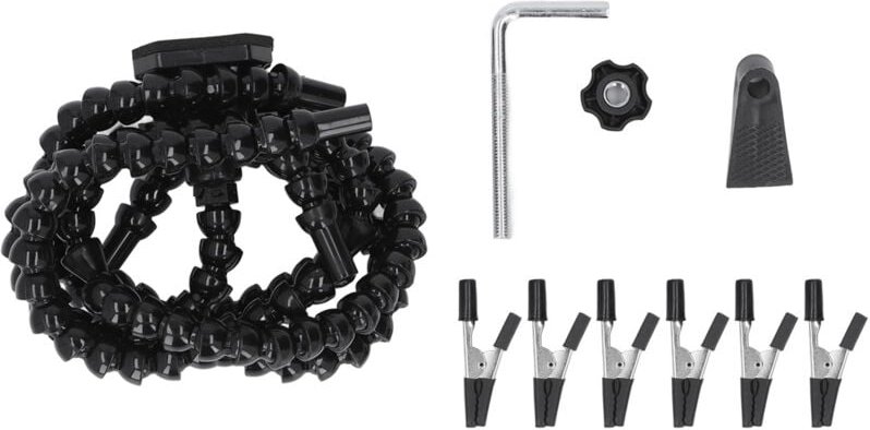 TENP Dritter Hand Hilfsarm, flexible Y-Form 5 Lötkrallen Druckfeste Hilfshände für Leiterplatten.