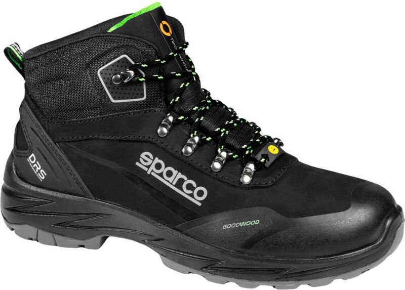 Sparco River ESD 06 WR SR FO HRO CI HI Arbeitshochschuhe - 48 EU - Schwarze