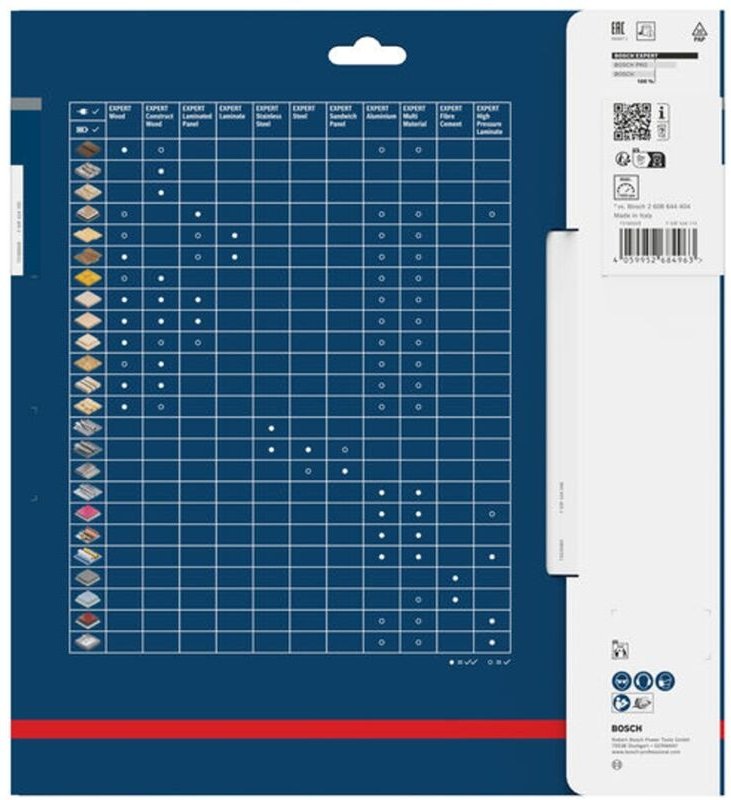 Expert Holzkreissägeblatt, 250 x 3,2/2,2 x 30 mm, t40. für Tischsägeblätter mit Kabel.