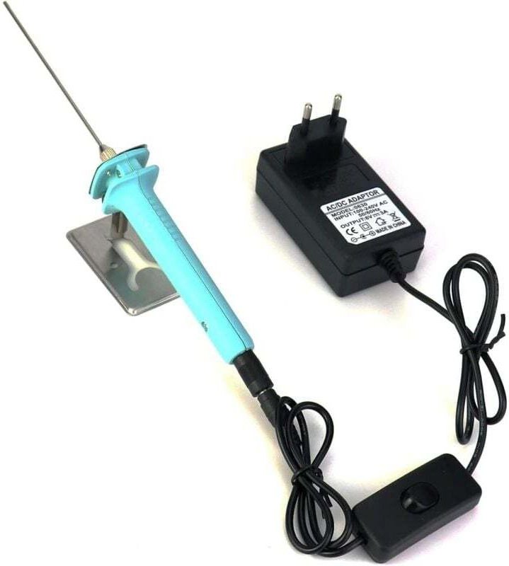 Schaumstoffschneider, elektrischer Styroporschneider, 100–250 V, 15 W, 10 cm