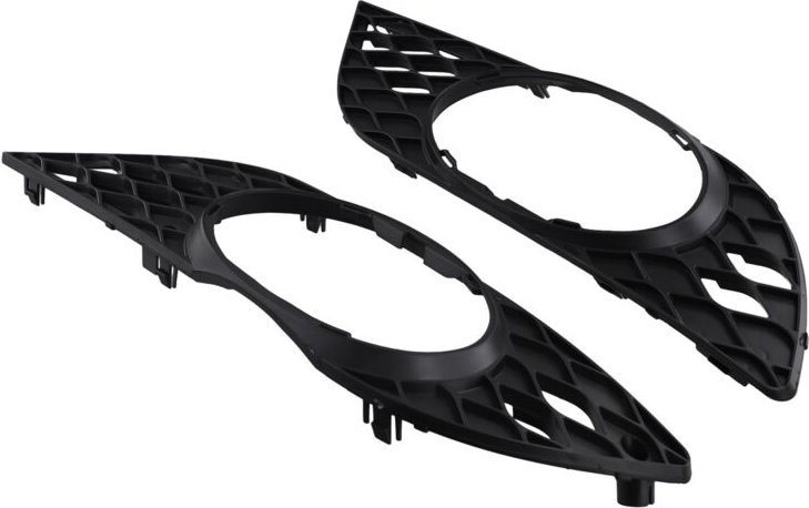 Für E-Klasse W211 2006–2009 Frontstoßstange Nebelscheinwerfer Rahmen Lampe Grill Grille 2118850522, 2118850622