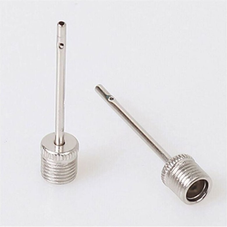 Lot de 15 aiguilles de gonflage pour pompe à ballon en acier inoxydable avec récipient de rangement Idéal pour gonfler l...