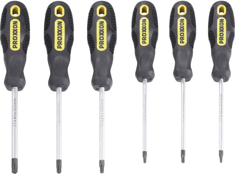 Proxxon - Industrial flex-dot Werkstatt Schraubendreher-Set 6teilig Sechsrund bo