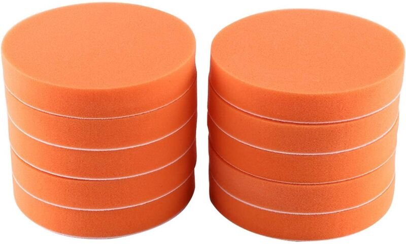 Autopolierschwamm, 10 Stück/Set, Autopolierset 6 (150 mm), Polierschwamm-Wachspad-Werkzeugset für Autopoliermaschinen, o...