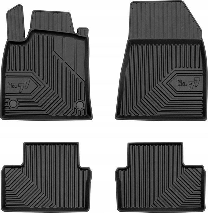 GUMMIMATTEN MITSUBISHI Colt 7 HB ab 2023- BIS 77