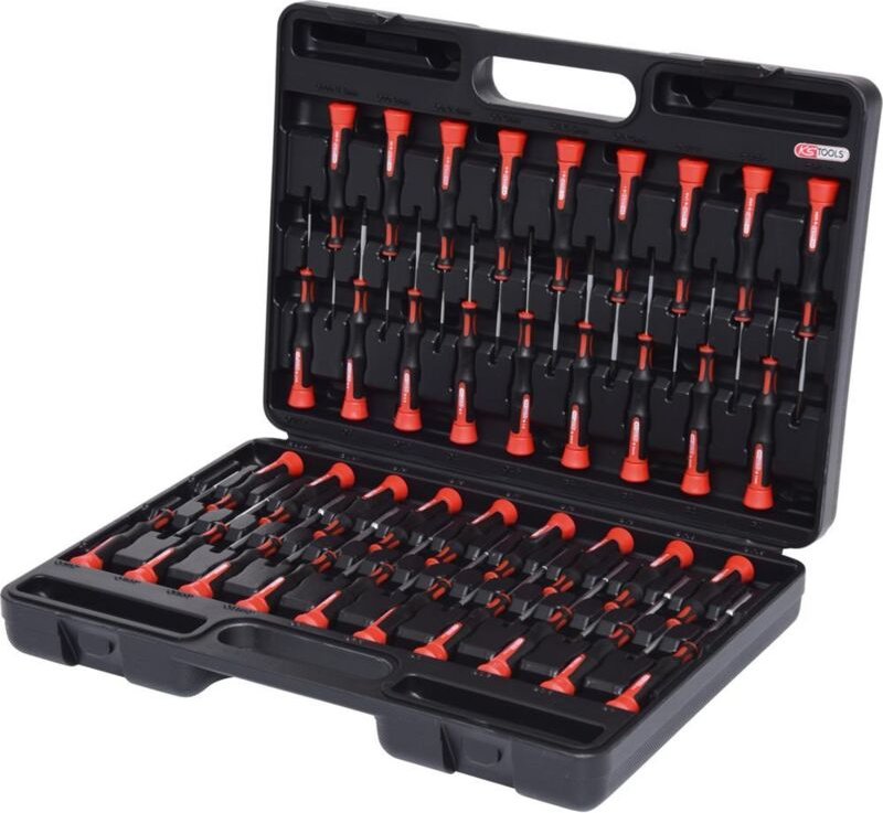 Ks Tools Feinmechanik-Schraubendreher-Satz, 37-tlg