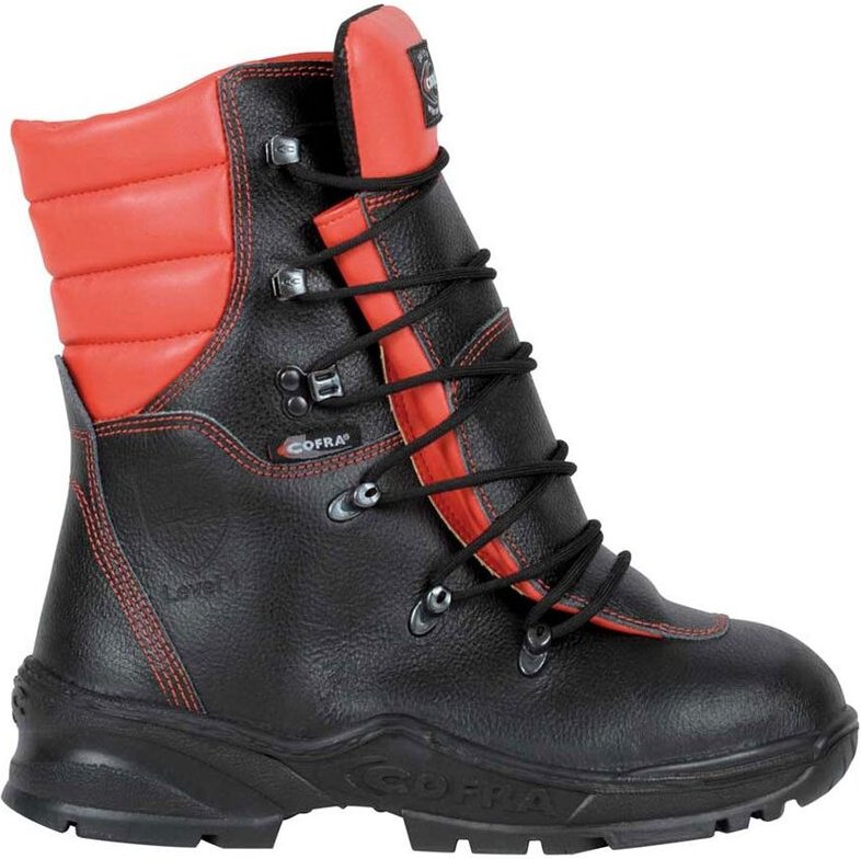 Anti-Cut-Stiefel für Cofra Force Kettensäge - 43 EU - Schwarze