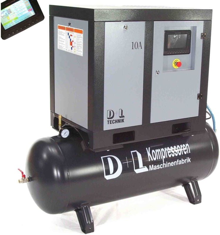 Schraubenkompressor 950/10/270 7,5kW Kompressor 950L 10 bar