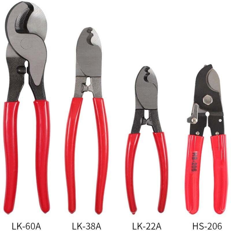 Kabelschneider, Abisolierzangen, Hochleistungs-Kabelschneider, Kabelschneider und Drahtschneider für Elektriker, Kabelsc...