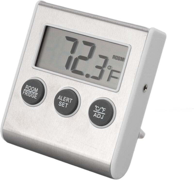 Vtizikl Thermomètre hygromètre numérique, moniteur d'humidité de température intérieure et extérieure avec aimant pour l...