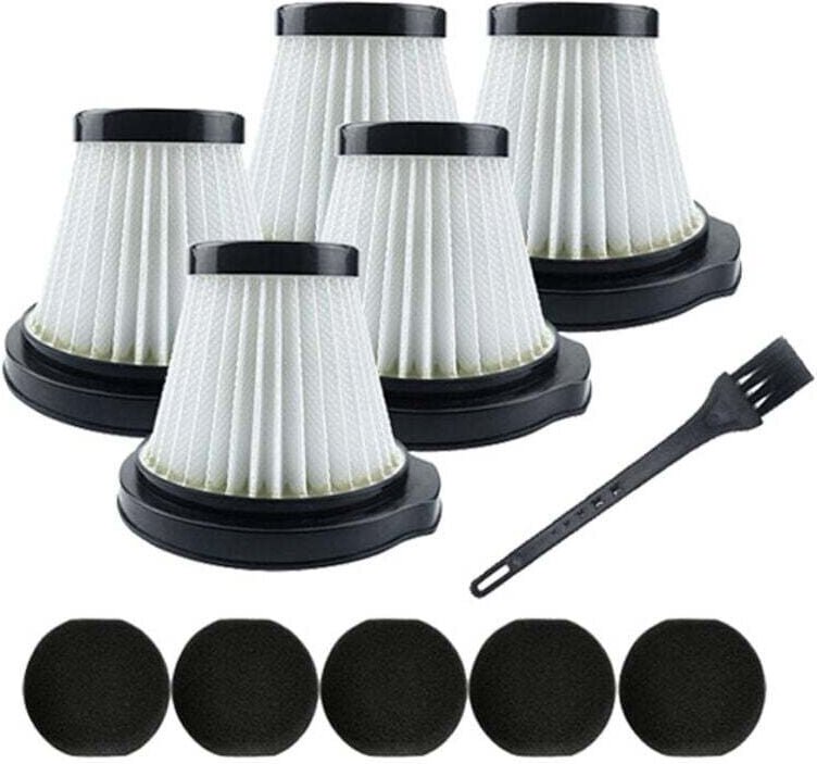 HEPA-Filterset kompatibel mit den tragbaren Staubsaugern DX115, DX115S und DX115C – Ersatzteile