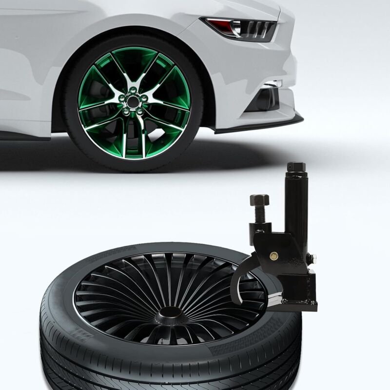 10-21 Zoll Reifenaustausch Verstellbares Reifenmontagegerät ATV Bustraktor usw. Auto Reifenaustauschwerkzeug Schwarz