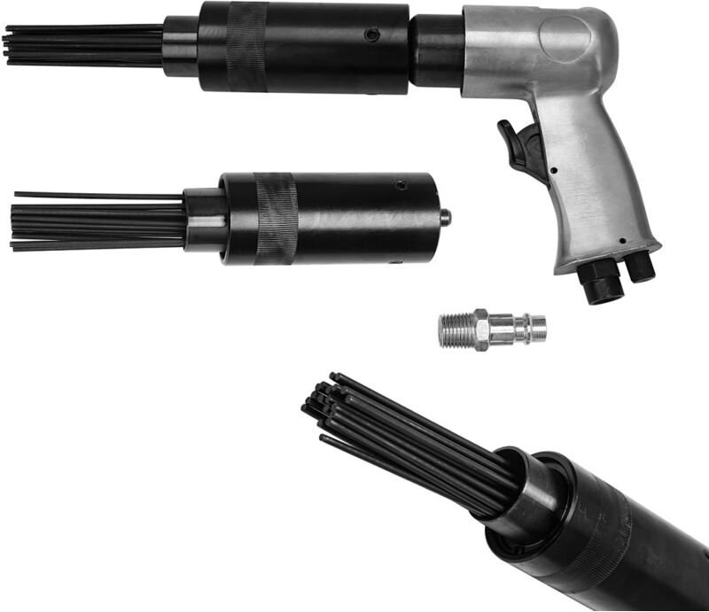 Randaco Druckluft Nadelentroster Rost 106 Liter/Minute Nadelpistole Druckluftschlauch