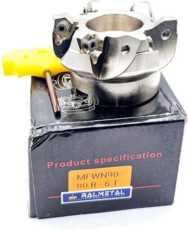 Fräskopf D80 27 mm 6T Platte WNMU 080608