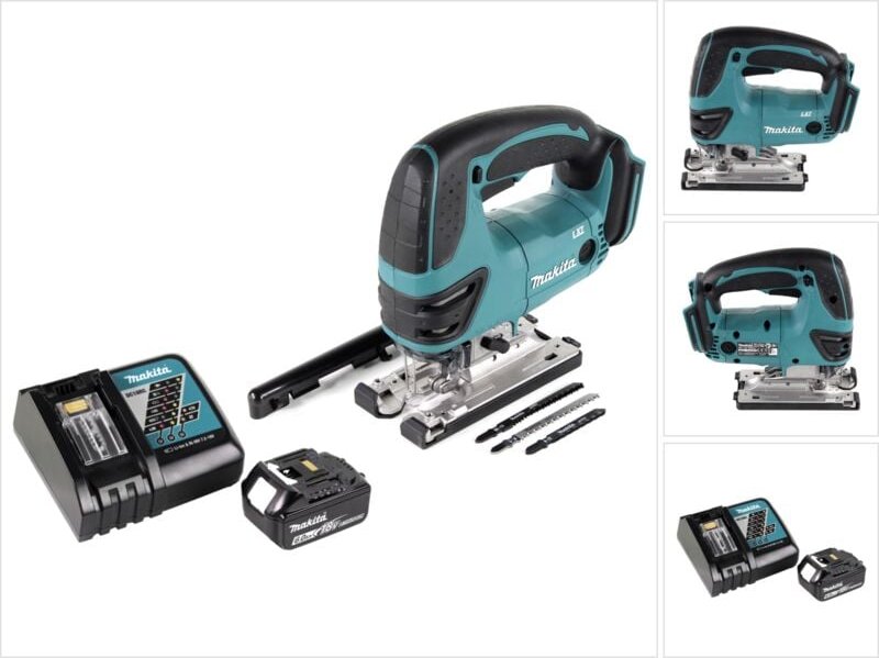 Makita - djv 180 RG1 Akku Stichsäge 18V + 1x Akku 6,0 Ah + Ladegerät