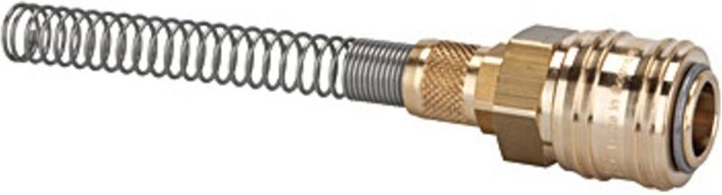 Schnellverschlusskupplung nw 7,2, ms blank, starr, Schlauch 10x8 - Riegler