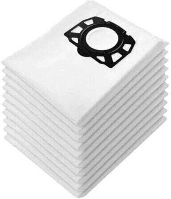 Packung mit 10 Beuteln für Kärcher WD4 WD5 WD6 MV4 MV5 MV6 Staubsauger.