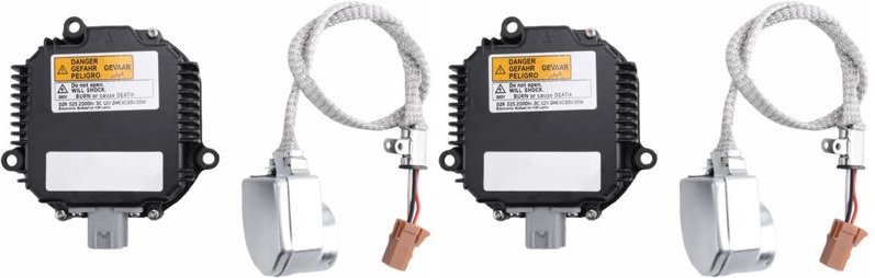 2X Scheinwerfersteuergerät Vorschaltgerät D2S D2R 28474-8991B für Koleos VIII Forester III Mk3