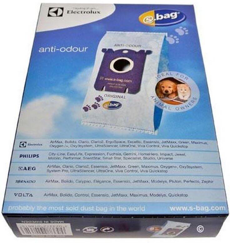 Ersatzteil - 3er Pack Staubsaugerbeutel (geruchshemmend) - - electrolux, tornado, lg AEG