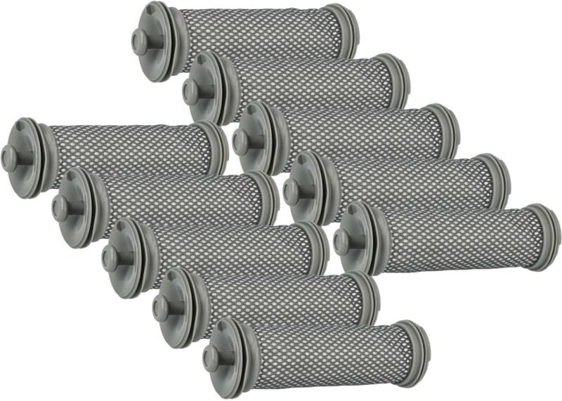 vhbw Filterset 10x Staubsaugerfilter kompatibel mit Kärcher VC 6 Cordless Premium ourFamily, Cordless ourFamily Pet Stau...