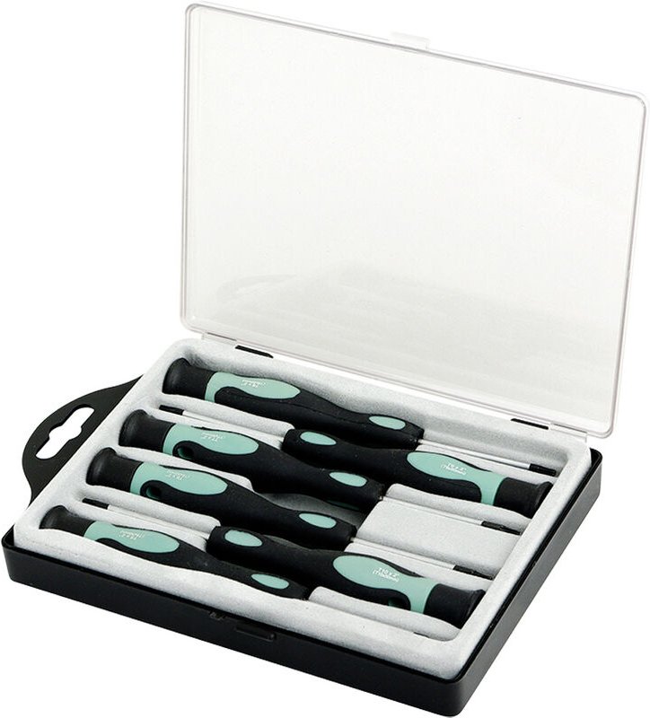 Logilink - 1x T5/T6/T7/T8/T10/T15 x 50mm Elektronik- u. Feinmechanik Schraubendreher-Set Innen-Sechsr