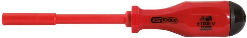Ks Tools 1/4' Isolierter Bit-Schraubendreher mit Magazin