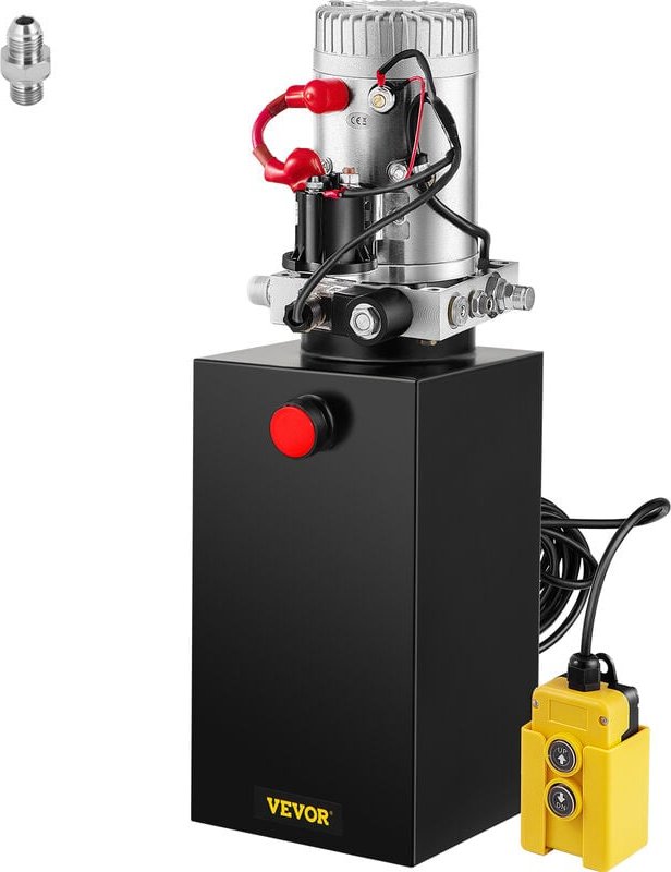 10L Hydraulikpumpe Nenndrehzahl, 2850R / min max Hydraulikaggregat Einfachwirkend, 3200 psi Kipperpumpe, hydraulikpumpe ...