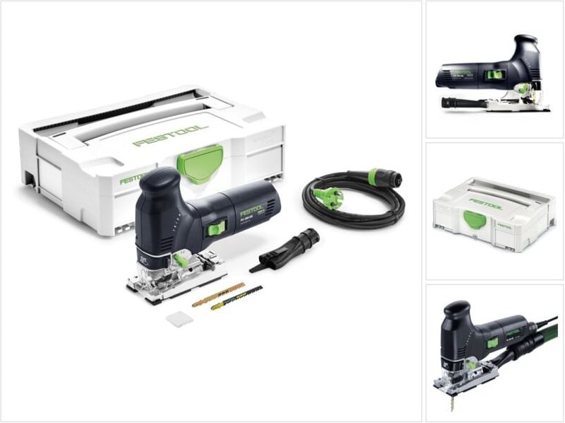 Festool PS 300 EQ-PLUS Pendelstichsäge 720W 120mm im Systainer ( 561445 ) + 2x Sägeblatt