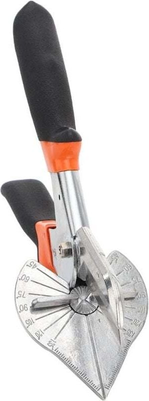 Ciseaux Multi-Angles 45 Et 90 Degrés Haute Précision Pour Coupe Bois Fin Plastique Échelle Claire Rouge Noir