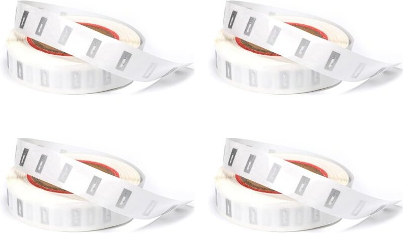 400 Stück NFC-Tags-Aufkleber mit NTAG213-Chip, Leere NFC-Aufkleber, Selbstklebende Etiketten, RFID-Tags, Wiederbeschreib...