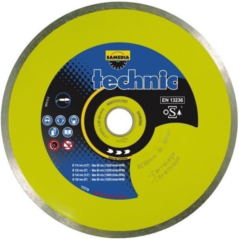 Diamant-Laser-Scheibe Jc Standard D 180 Al 25 4 J Cont