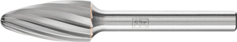 PFERD TOOLS Hartmetall Frässtift Rundbogen RBF Ø 12x25 mm Schaft-Ø 6 mm Z1 universal grob